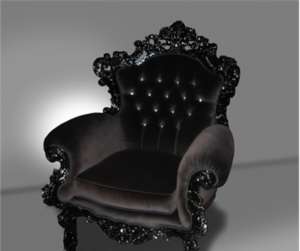      Baroka Armchair Black