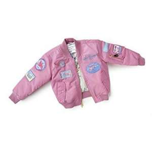    Boeing Pink Nylon Flight Jacket - 