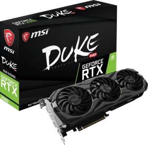  .  MSI GeForce RTX 2080 DUKE 8G OC - 