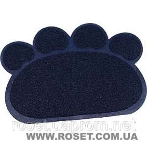    paw print litter mat