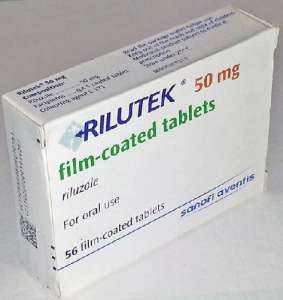    Rilutek 50mg "Riluzole"   