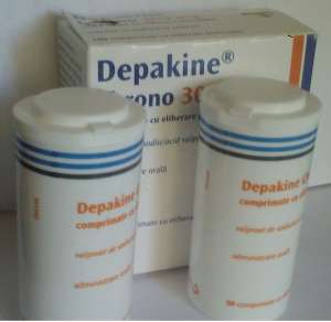   300  Depakine Chrono 300 mg  100 - 