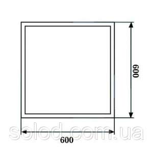   600x600 48w 3840Lm 6500K     . - 