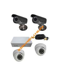   ATIS KIT DVR 2x2 ECONOM IR - 