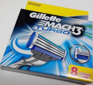   Gillette Mach 3 Turbo 8    