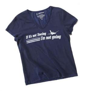   If It's Not Boeing T-Shirt (navy) - 