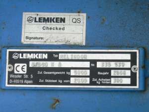   Lemken Heliodor,  