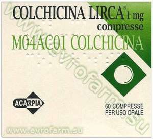   M04AC01 COLCHICINA LIRCA 60CPR 1MG