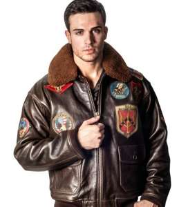   Top Gun Official Signature Series Jacket (brown) - 