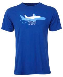  Boeing 737 Shadow Graphic T-Shirt - 