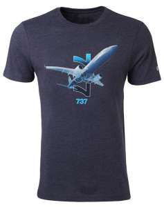  Boeing 737 X-Ray Graphic T-Shirt