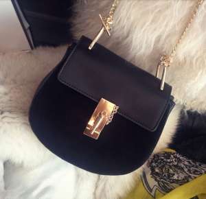  Chloe Drew bag black (  ,  ,  )   3-