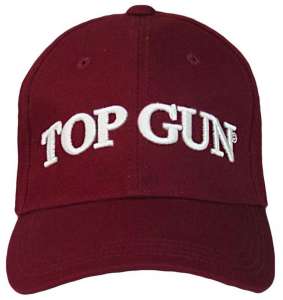  Top Gun Logo Cap (burgundy) - 