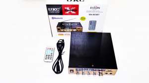  UKC SN-003BT - Bluetooth, USB,SD,FM,MP3! 300W+300W  2  445 .