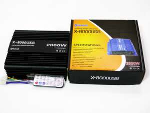  X-8000USB - Bluetooth, USB,FM,MP3! 2800W 4  675 . - 