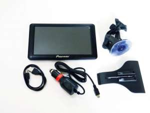 7 GPS  Pioneer G718 - 8gb 800mhz 256mb IGO+Navitel+CityGuide 1305 .