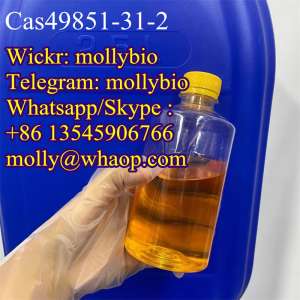 Cas 49851-31-2 2-bromevalerone/2-Bromo-1-phenyl-1-pentanone in stock Wickr mollybio