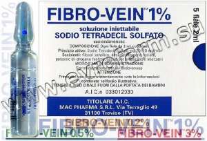 Fibrovein Фибровейн 3% флаконы 5штук для склеротерапии. - оголошення