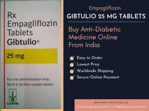 Gibtulio 25mg Tablet -         