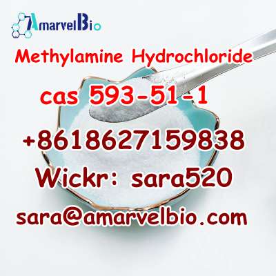  2. +8618627159838 Methylamine Hydrochloride CAS 593-51-1 Research Chemical with Fast Delivery