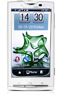  1. Sony Ericsson X10 White