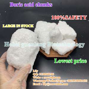 High purity 99% Boric acid chunks (lily whatsapp +8619930501653 - 