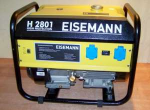 Бензиновый генератор EISEMANN H2801 - объявление
