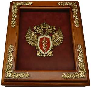 Ключница с эмблемой ФСИН России Деревянная ключница Эмблема Федеральной службы исполнения наказаний РФ - объявление