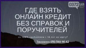 Кредит на вашу банковскую карту - оголошення