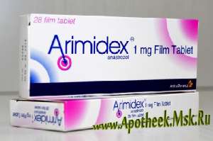 Купить таблетки Arimidex 1mg "Анастрозол" по низкой цене