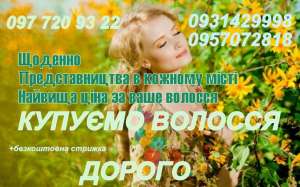 Куплю ВОЛОСЫ дорого ХЕРСОН.Продать ВОЛОСЫ дорого - объявление