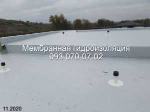 ПХВ мембрана ,кровля мембранным покрытием в Кропивницком