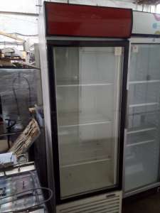 Продам б/у шкаф холодильный со стеклянной дверцей, для магазина, предприятий выносной торговли, предприятий общественног - оголошення