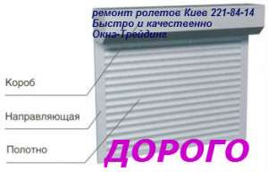 Ремонт ролет недорого, ремонт ролетов в киеве, ролеты - объявление